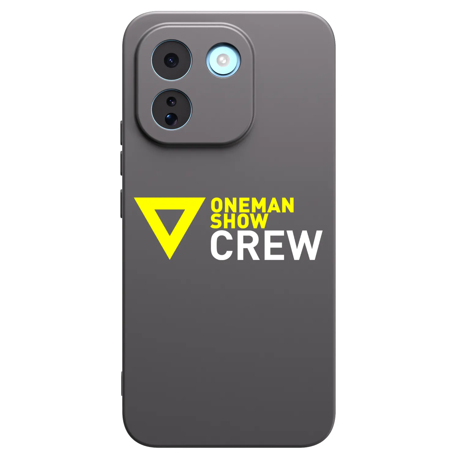 Picasee silikónový čierny obal pre Xiaomi Redmi Note 17 Pro MAX 5G - ONEMANSHOW CREW