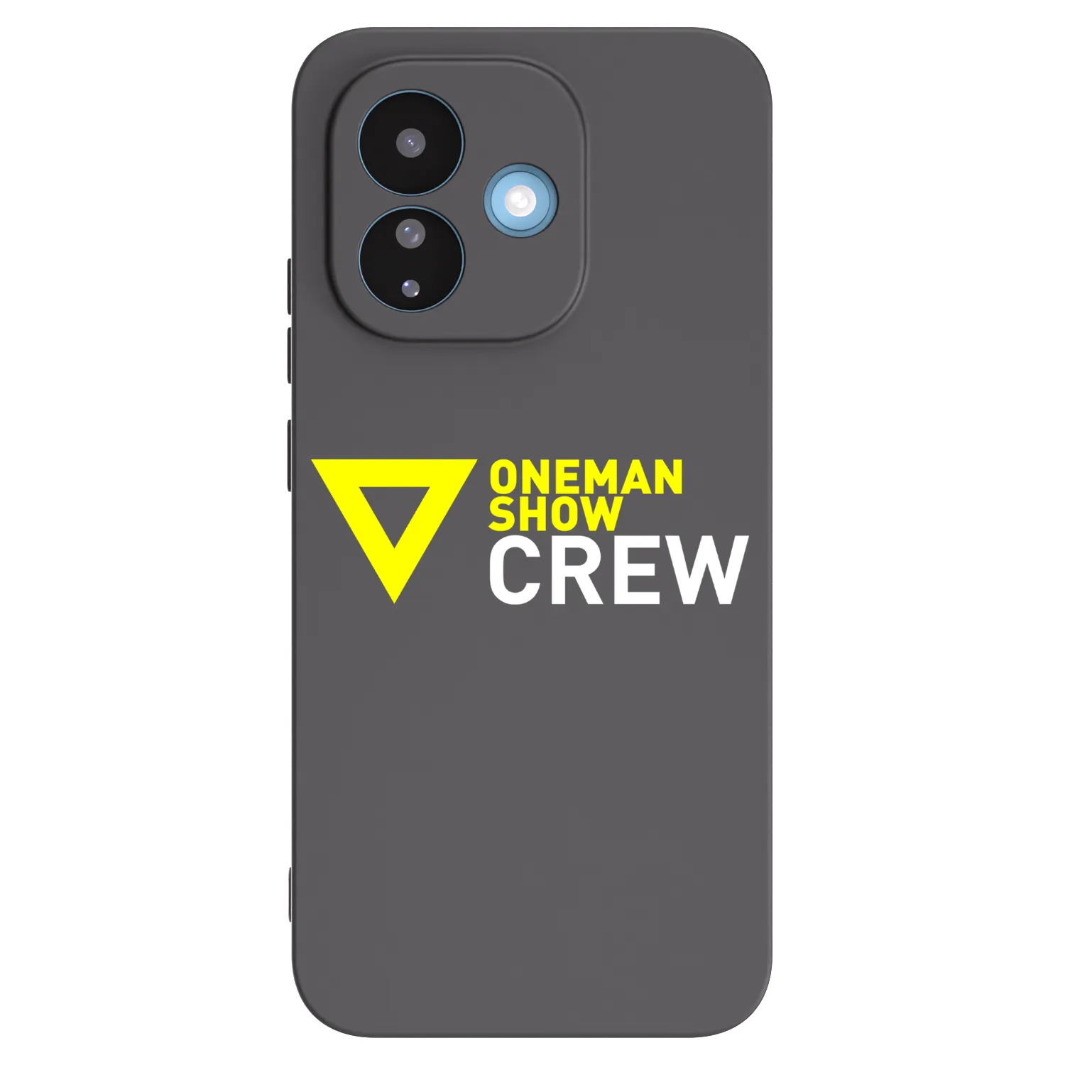 Picasee silikónový čierny obal pre Xiaomi Redmi Note 17 Pro 5G - ONEMANSHOW CREW