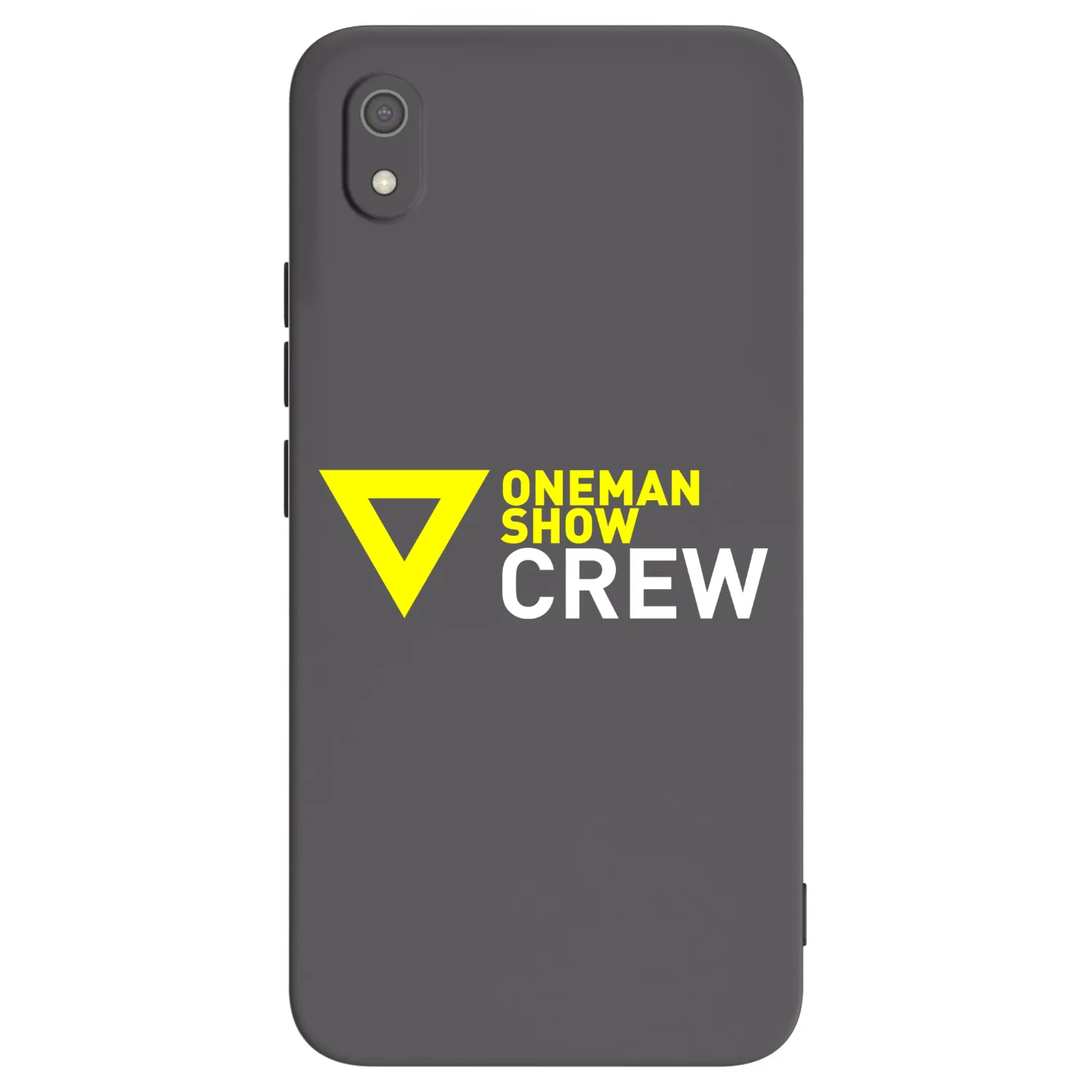 Picasee silikónový čierny obal pre Xiaomi Redmi 7A - ONEMANSHOW CREW