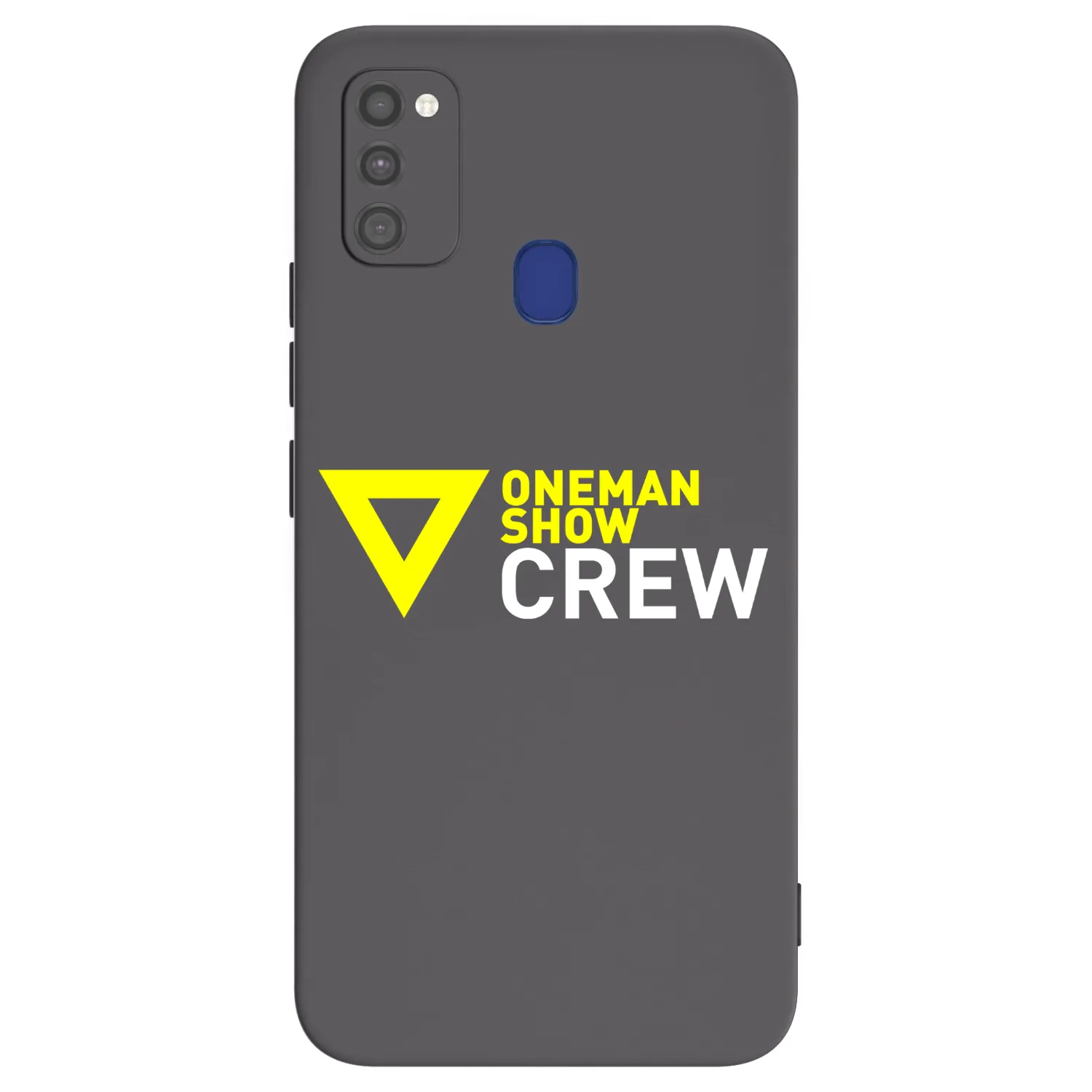 Picasee silikónový čierny obal pre Samsung Galaxy M21 M215F - ONEMANSHOW CREW