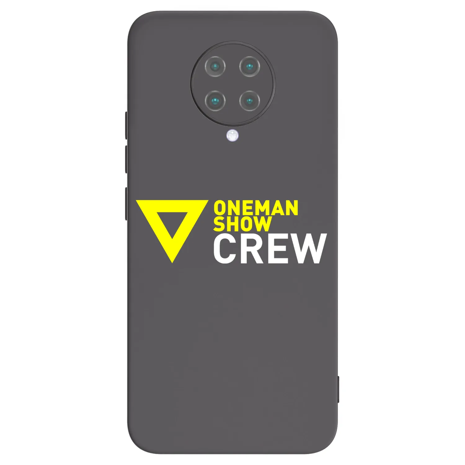Picasee silikónový čierny obal pre Xiaomi Poco F2 Pro - ONEMANSHOW CREW
