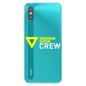 Picasee silikónový čierny obal pre Xiaomi Redmi 9A - ONEMANSHOW CREW