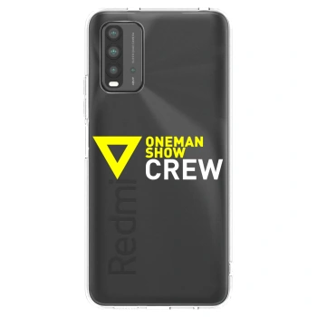 Picasee silikónový čierny obal pre Xiaomi Redmi 9T - ONEMANSHOW CREW