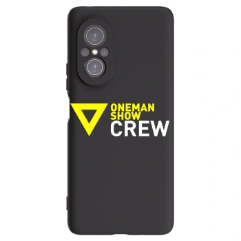 Picasee silikónový čierny obal pre Huawei Nova 9 SE - ONEMANSHOW CREW