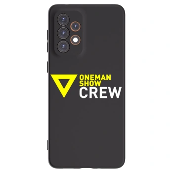 Picasee silikónový čierny obal pre Samsung Galaxy A33 5G A336 - ONEMANSHOW CREW
