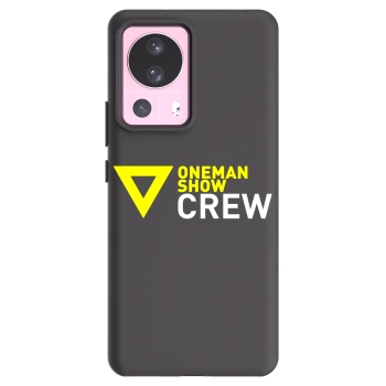 Picasee silikónový čierny obal pre Xiaomi 13 Lite - ONEMANSHOW CREW