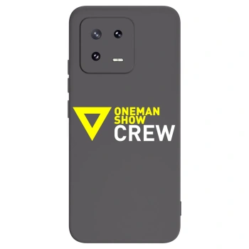 Picasee silikónový čierny obal pre Xiaomi 13 Pro - ONEMANSHOW CREW
