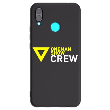 Picasee silikónový čierny obal pre Huawei Nova 3 - ONEMANSHOW CREW