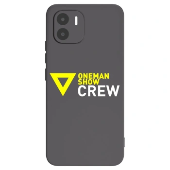 Picasee silikónový čierny obal pre Xiaomi Redmi A2 - ONEMANSHOW CREW