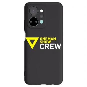 Picasee silikónový čierny obal pre Honor X7a - ONEMANSHOW CREW