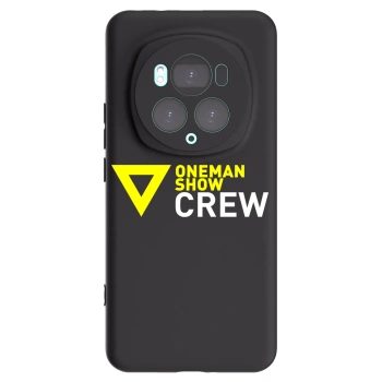 Picasee silikónový čierny obal pre Honor Magic6 Pro - ONEMANSHOW CREW