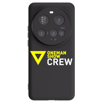 Picasee silikónový čierny obal pre Xiaomi 15 Ultra - ONEMANSHOW CREW