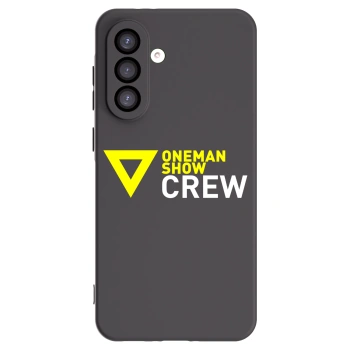 Picasee silikónový čierny obal pre Samsung Galaxy A26 5G A266B - ONEMANSHOW CREW