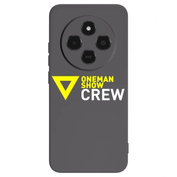 Picasee silikónový čierny obal pre Xiaomi Poco C75 - ONEMANSHOW CREW