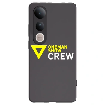 Picasee silikónový čierny obal pre Vivo V50 Lite 5G - ONEMANSHOW CREW