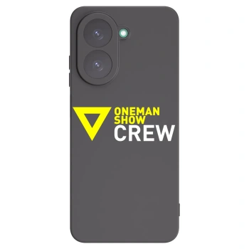 Picasee silikónový čierny obal pre Xiaomi Redmi A5 - ONEMANSHOW CREW