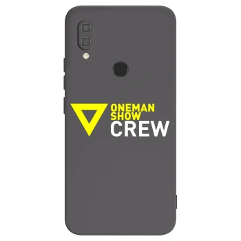 Picasee silikónový čierny obal pre Xiaomi Redmi 7 - ONEMANSHOW CREW