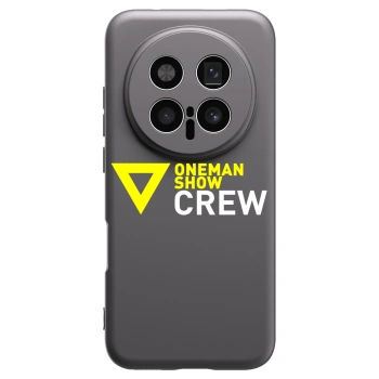 Picasee silikónový čierny obal pre Honor Magic8 Pro 5G - ONEMANSHOW CREW
