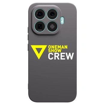 Picasee silikónový čierny obal pre Xiaomi 17T - ONEMANSHOW CREW