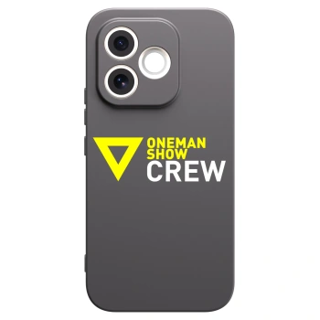 Picasee silikónový čierny obal pre Honor 600 Lite - ONEMANSHOW CREW