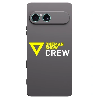 Picasee silikónový čierny obal pre Sony Xperia 10 VII - ONEMANSHOW CREW