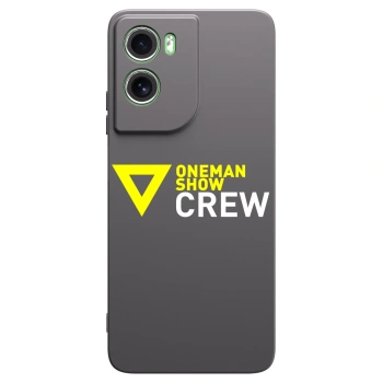 Picasee silikónový čierny obal pre Motorola Moto G06 - ONEMANSHOW CREW
