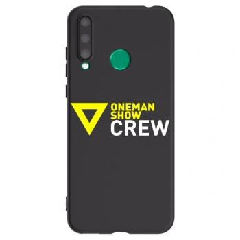 Picasee silikónový čierny obal pre Honor 20 Lite - ONEMANSHOW CREW