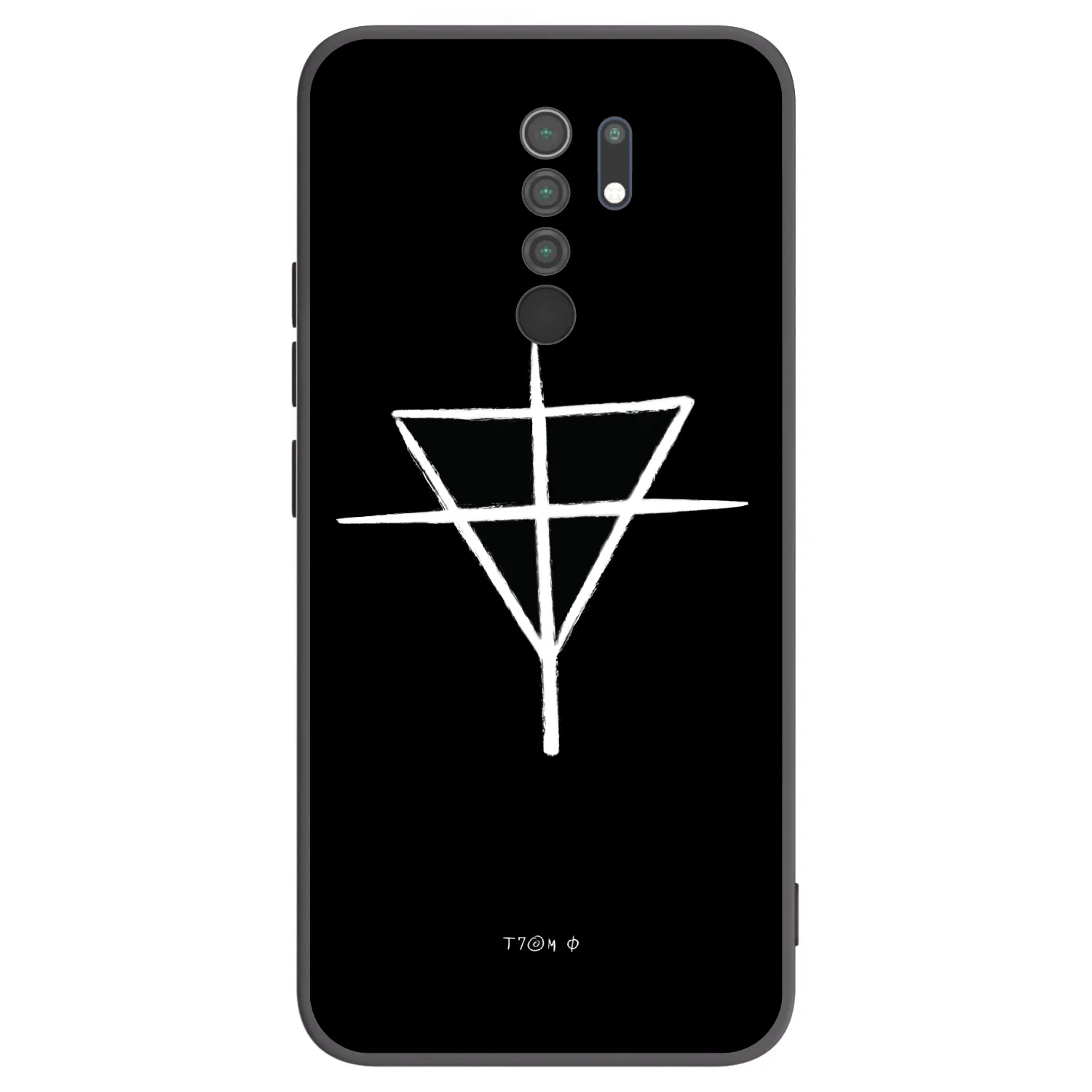 Picasee silikónový čierny obal pre Xiaomi Redmi 9 - ONEMANSHOW THE GAME