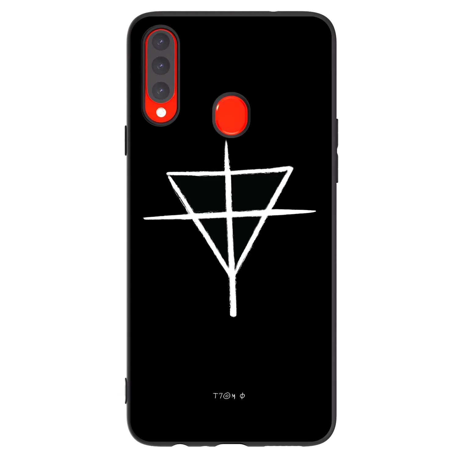 Picasee silikónový čierny obal pre Samsung Galaxy A20s - ONEMANSHOW THE GAME