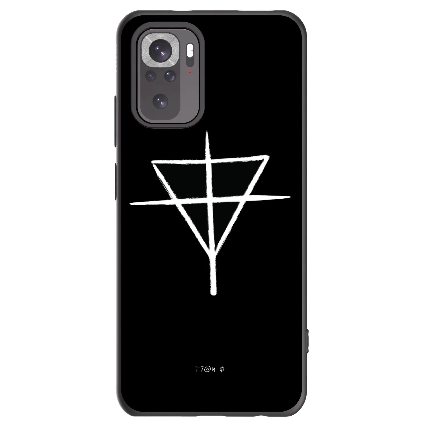 Picasee silikónový čierny obal pre Xiaomi Redmi Note 10 - ONEMANSHOW THE GAME