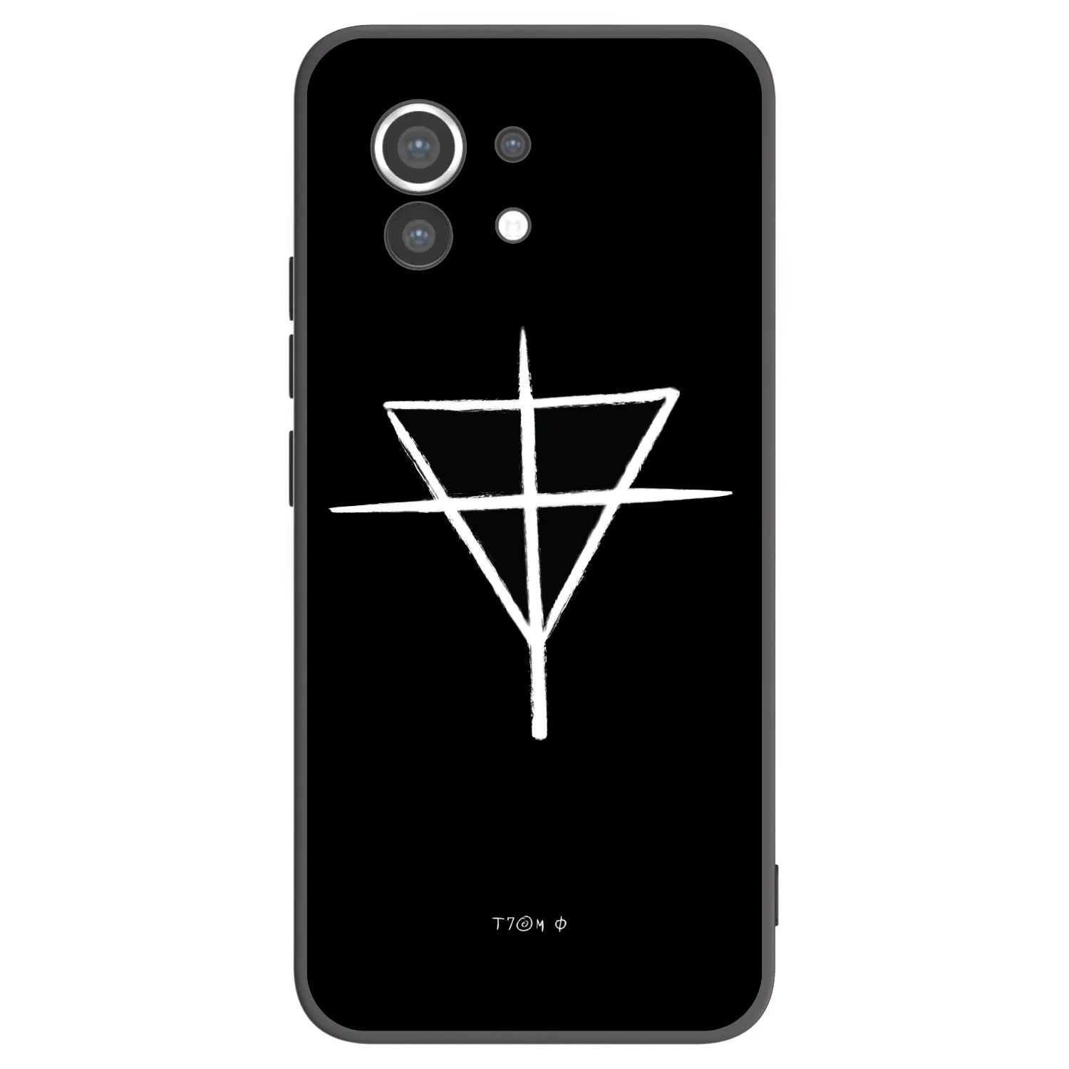 Picasee silikónový čierny obal pre Xiaomi Mi 11 - ONEMANSHOW THE GAME