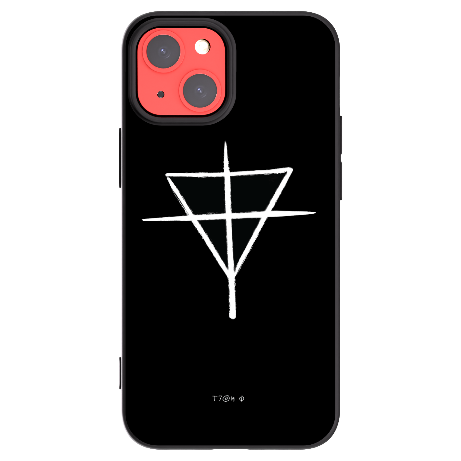 Picasee silikónový čierny obal pre Apple iPhone 13 mini - ONEMANSHOW THE GAME
