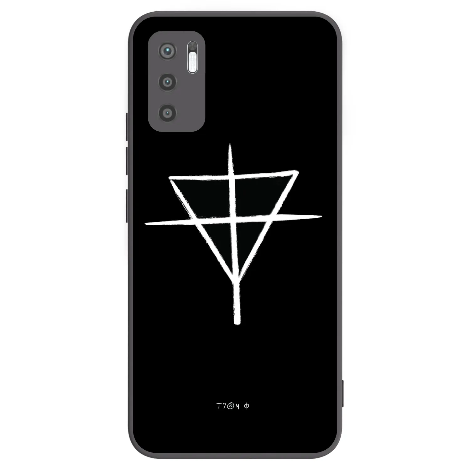 Picasee silikónový čierny obal pre Xiaomi Redmi Note 10 5G - ONEMANSHOW THE GAME