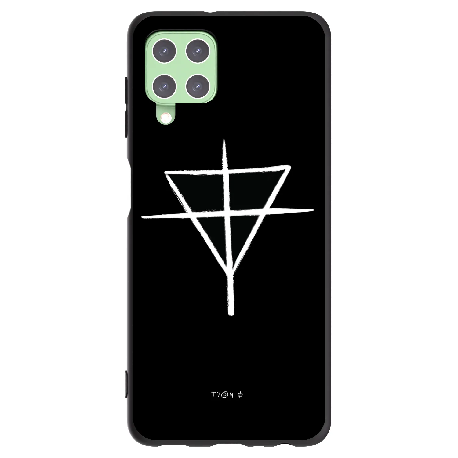 Picasee silikónový čierny obal pre Samsung Galaxy A22 A225F 4G - ONEMANSHOW THE GAME