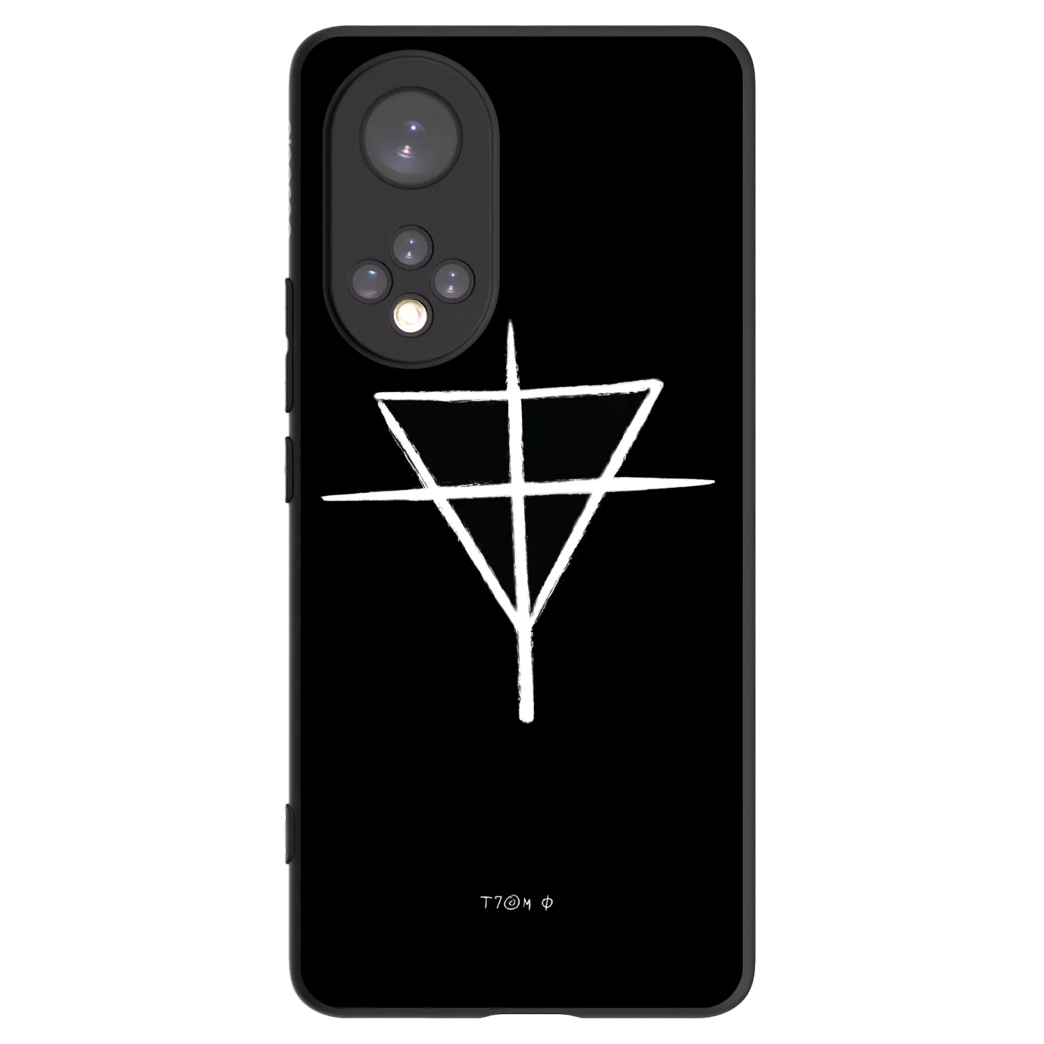 Picasee silikónový čierny obal pre Huawei Nova 9 - ONEMANSHOW THE GAME