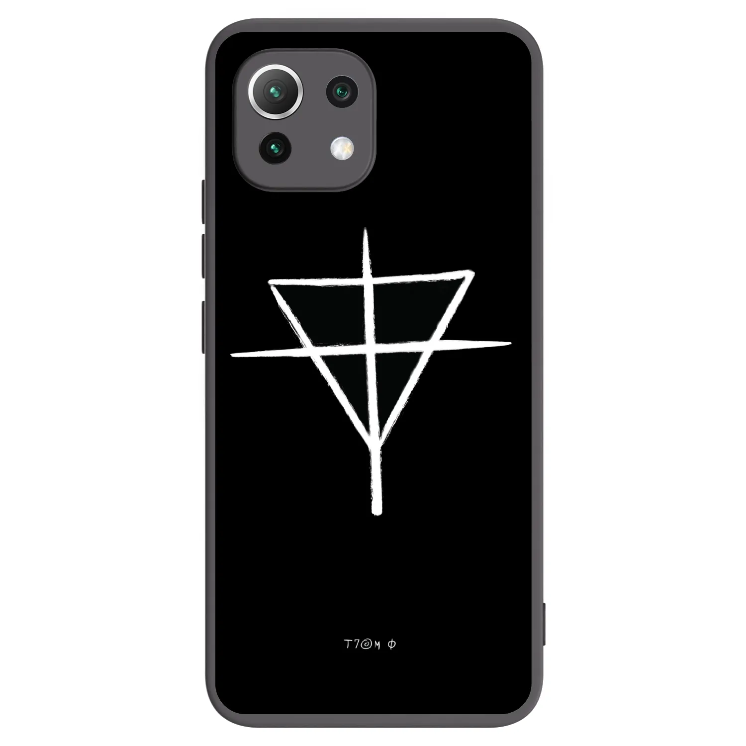 Picasee silikónový čierny obal pre Xiaomi 11 Lite 5G NE - ONEMANSHOW THE GAME