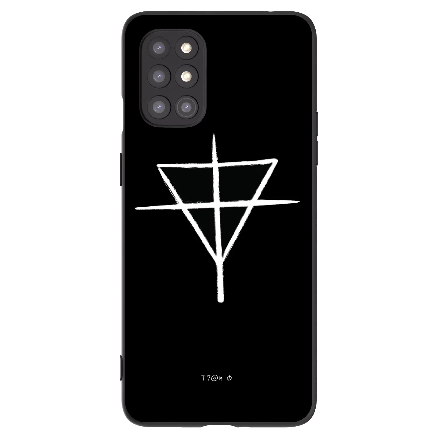 Picasee silikónový čierny obal pre OnePlus 8T - ONEMANSHOW THE GAME