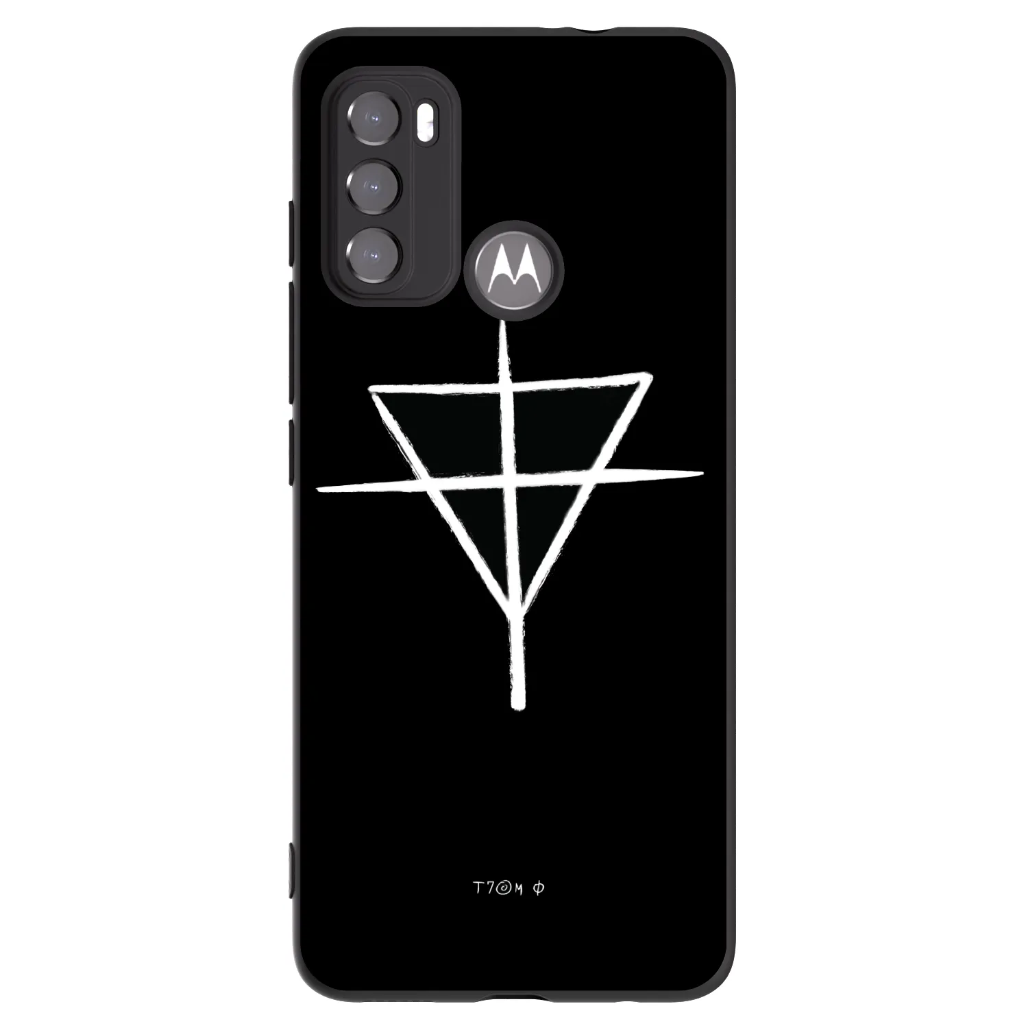 Picasee silikónový čierny obal pre Motorola Moto G60 - ONEMANSHOW THE GAME