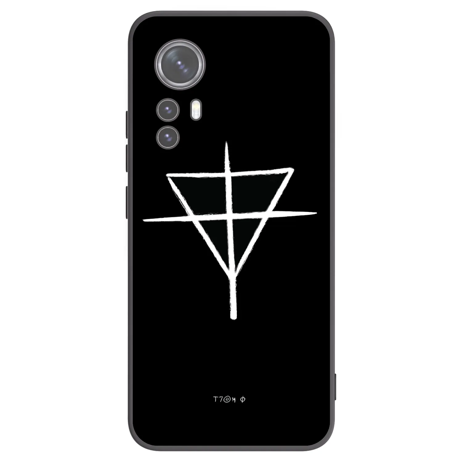 Picasee silikónový čierny obal pre Xiaomi 12 - ONEMANSHOW THE GAME