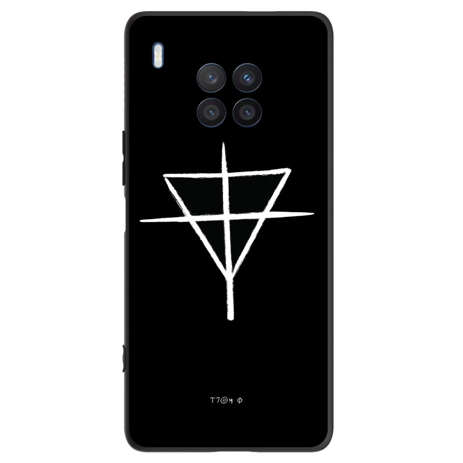 Picasee silikónový čierny obal pre Honor 50 Lite - ONEMANSHOW THE GAME