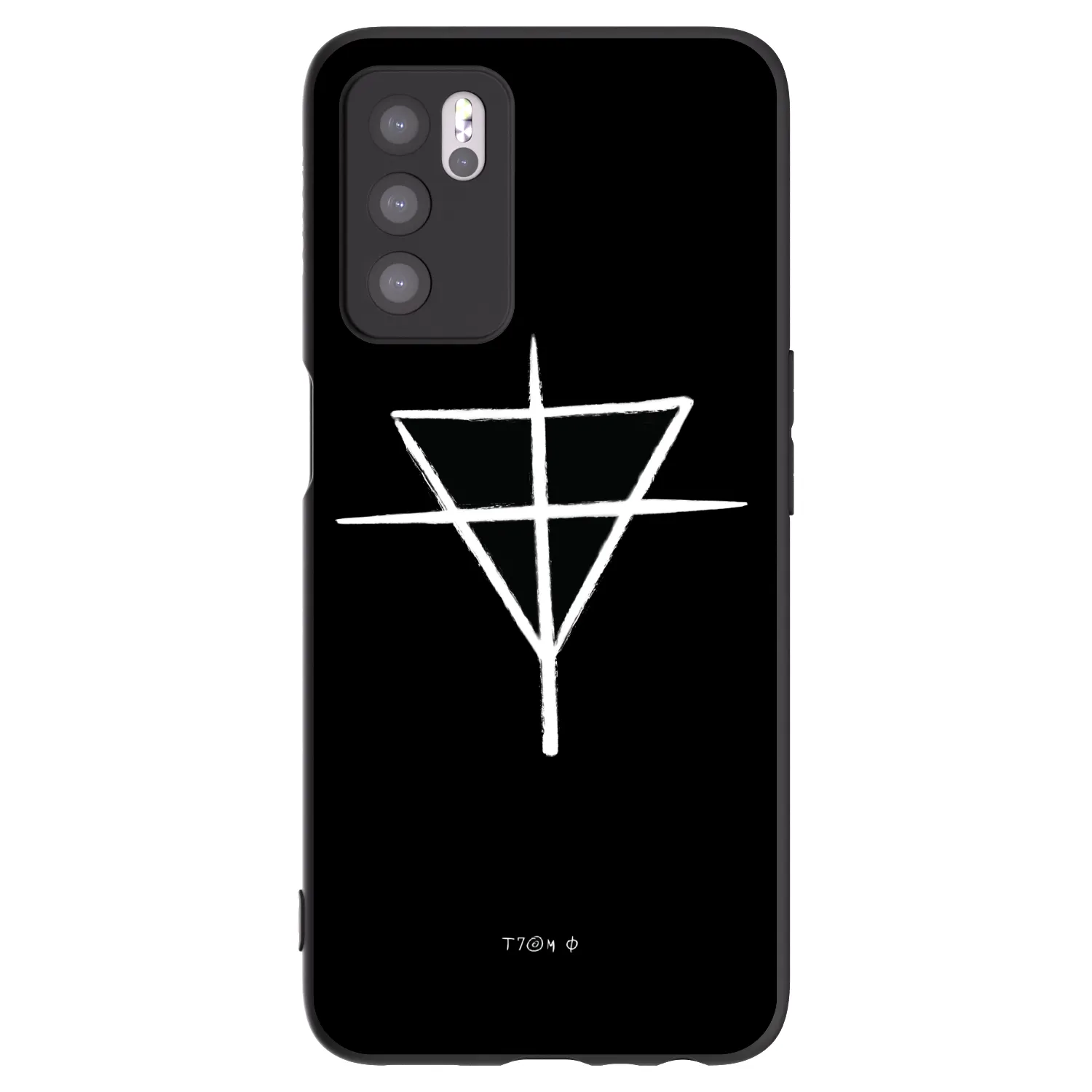 Picasee silikónový čierny obal pre OPPO A16s - ONEMANSHOW THE GAME