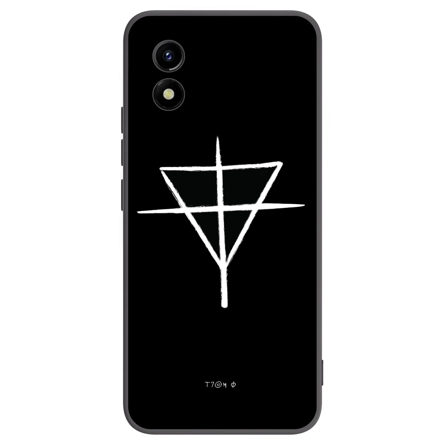 Picasee silikónový čierny obal pre Vivo Y01 - ONEMANSHOW THE GAME