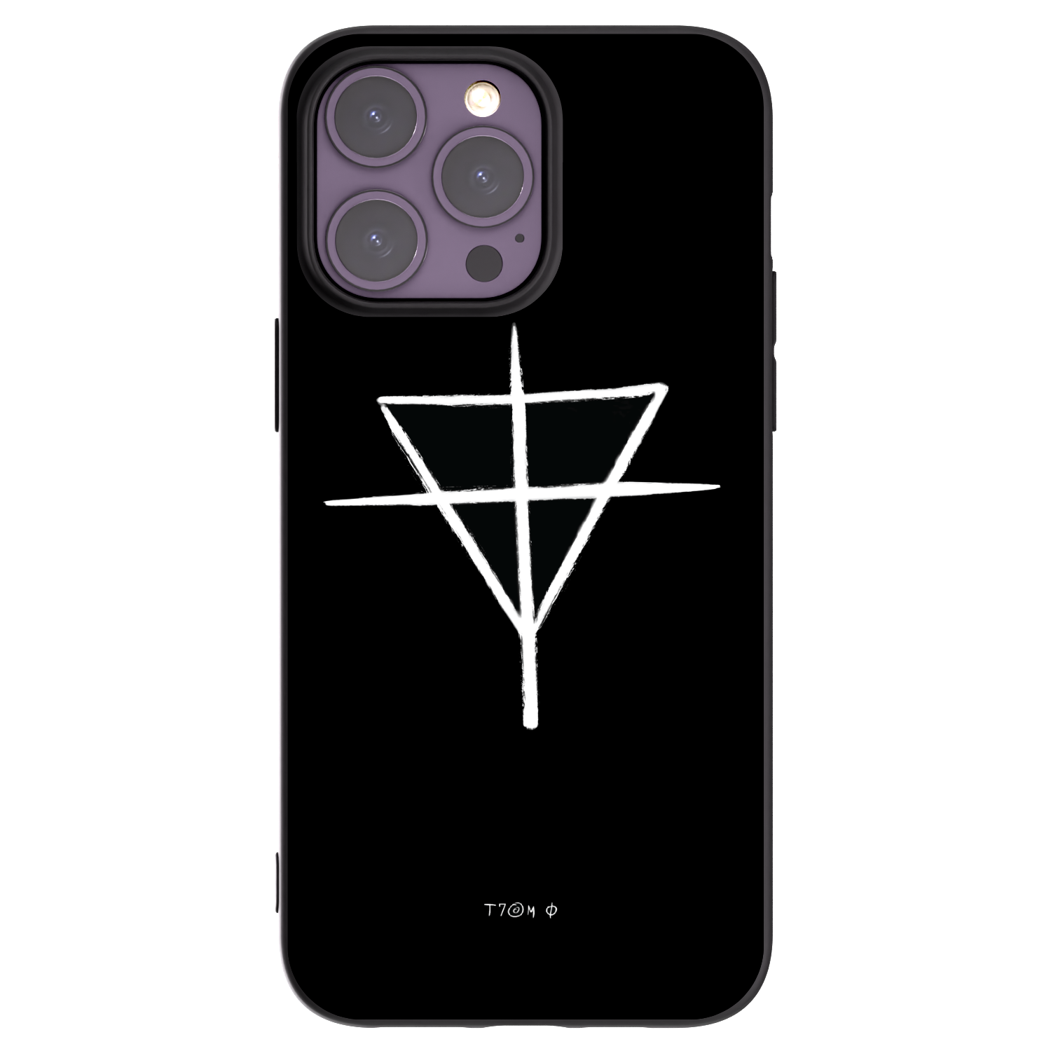 Picasee silikónový čierny obal pre Apple iPhone 14 Pro Max - ONEMANSHOW THE GAME
