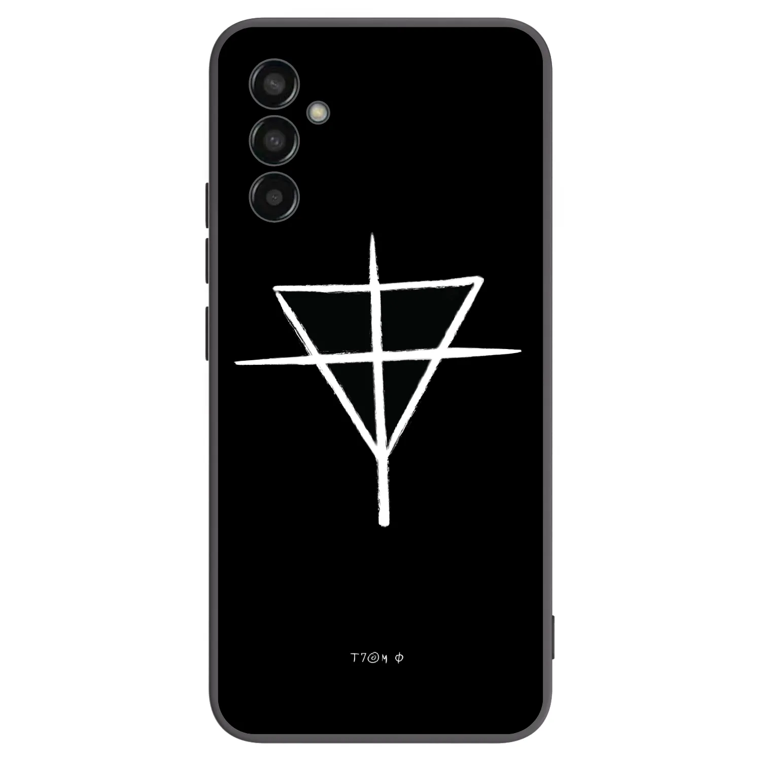 Picasee silikónový čierny obal pre Samsung Galaxy M13 M135F - ONEMANSHOW THE GAME