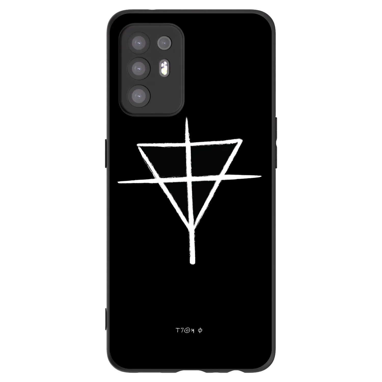 Picasee silikónový čierny obal pre OPPO A94 5G - ONEMANSHOW THE GAME