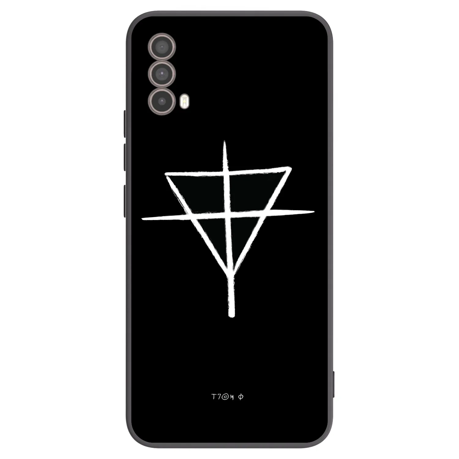 Picasee silikónový čierny obal pre Motorola Moto E40 - ONEMANSHOW THE GAME