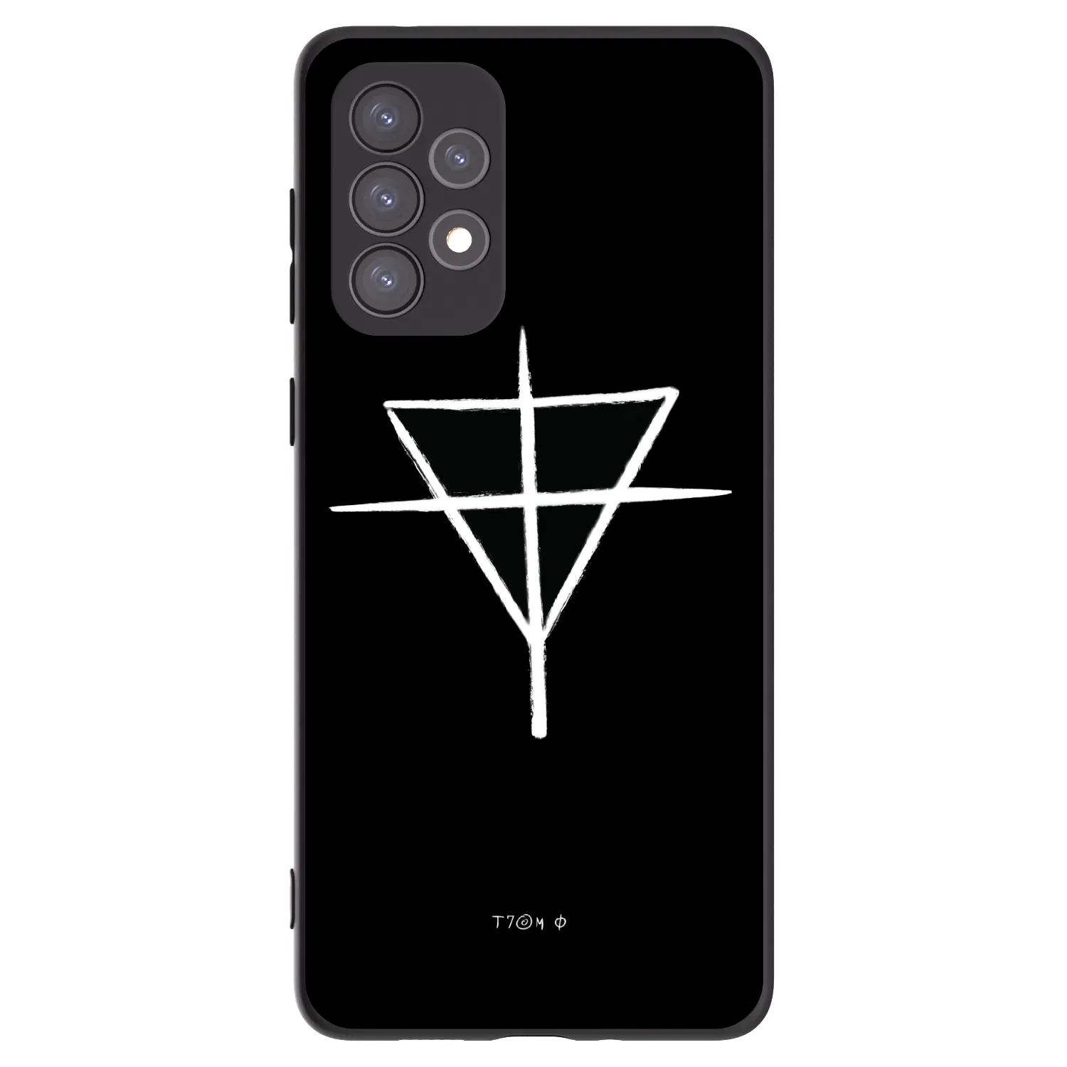 Picasee silikónový čierny obal pre Samsung Galaxy A73 5G - ONEMANSHOW THE GAME