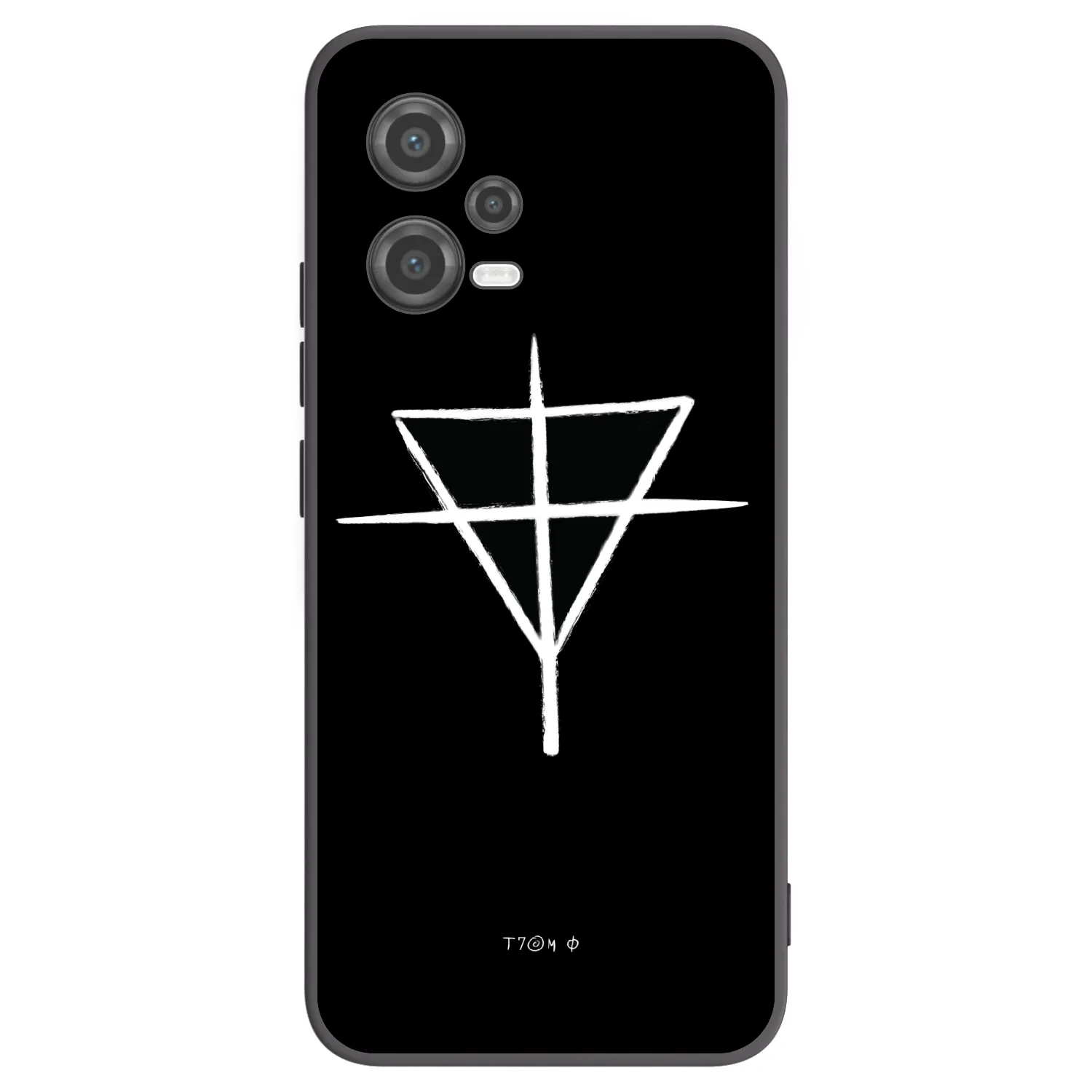 Picasee silikónový čierny obal pre Xiaomi Poco X5 - ONEMANSHOW THE GAME