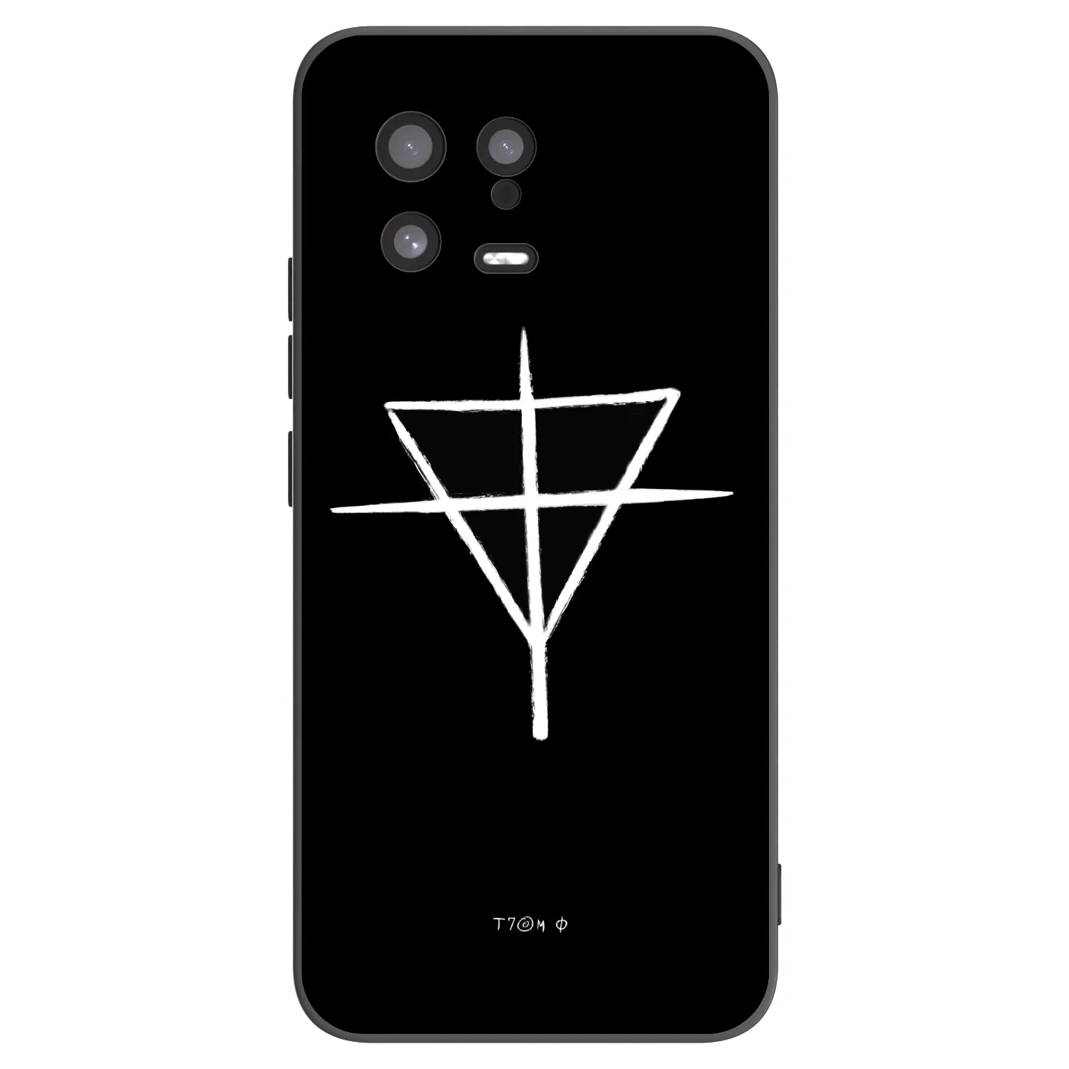 Picasee silikónový čierny obal pre Xiaomi 13 - ONEMANSHOW THE GAME