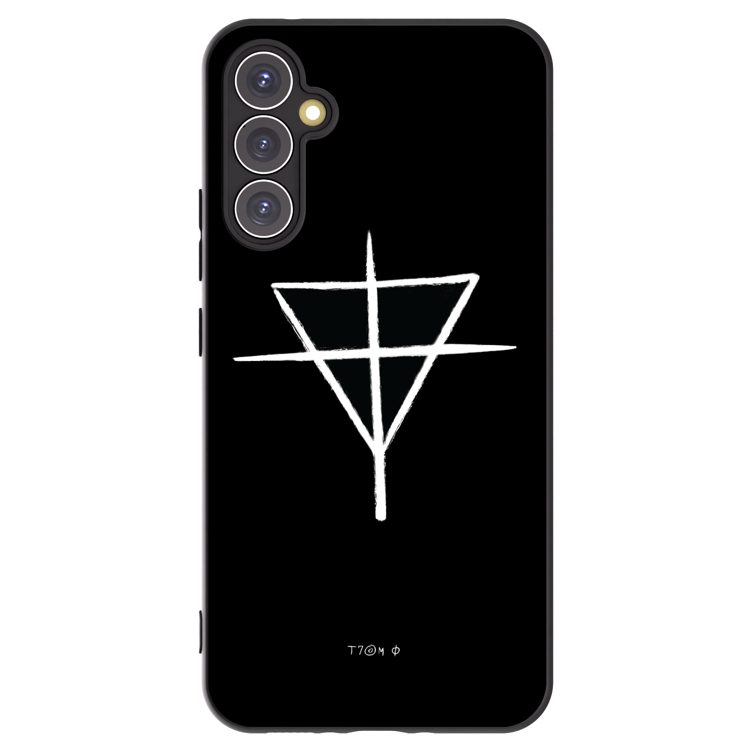 Picasee silikónový čierny obal pre Samsung Galaxy A34 5G A346B - ONEMANSHOW THE GAME